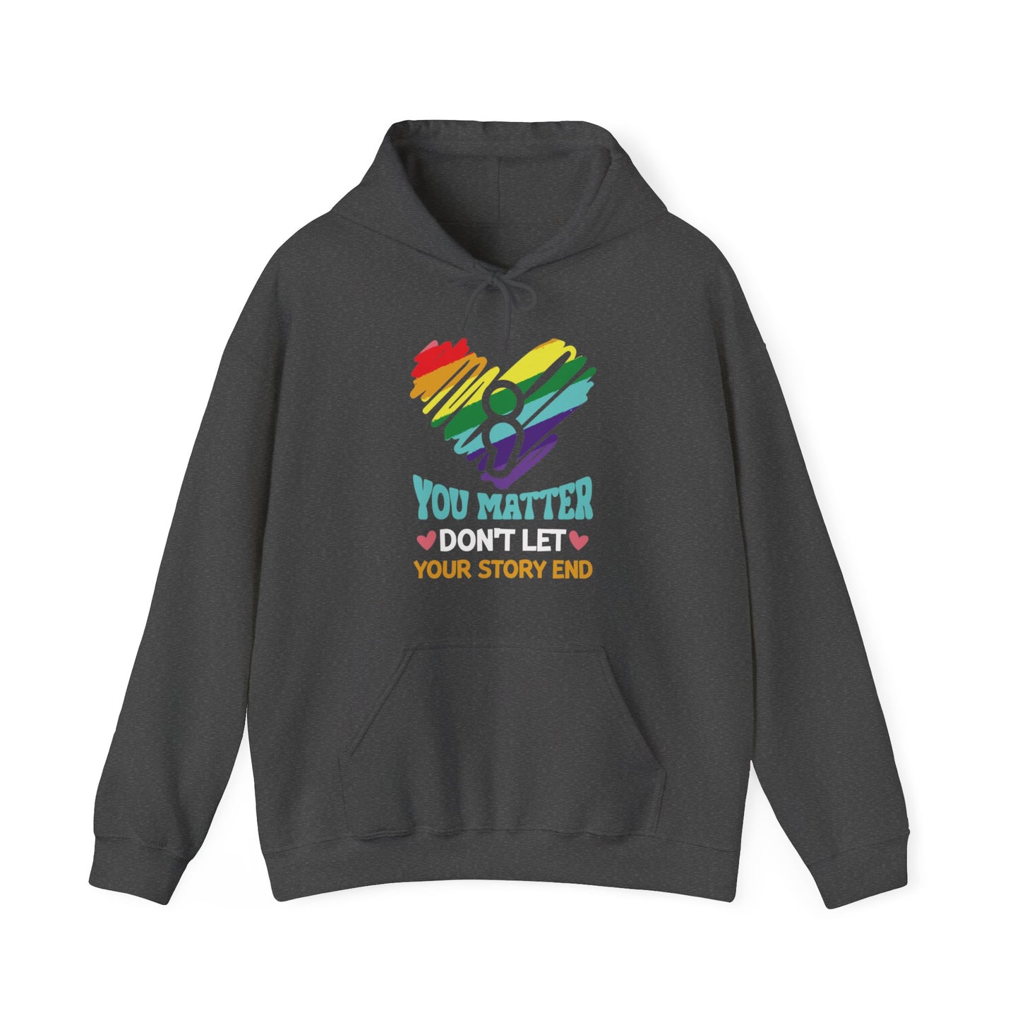 Dont Let Your Story End Unisex Pullover Hoodie Blend™ Sweatshirt