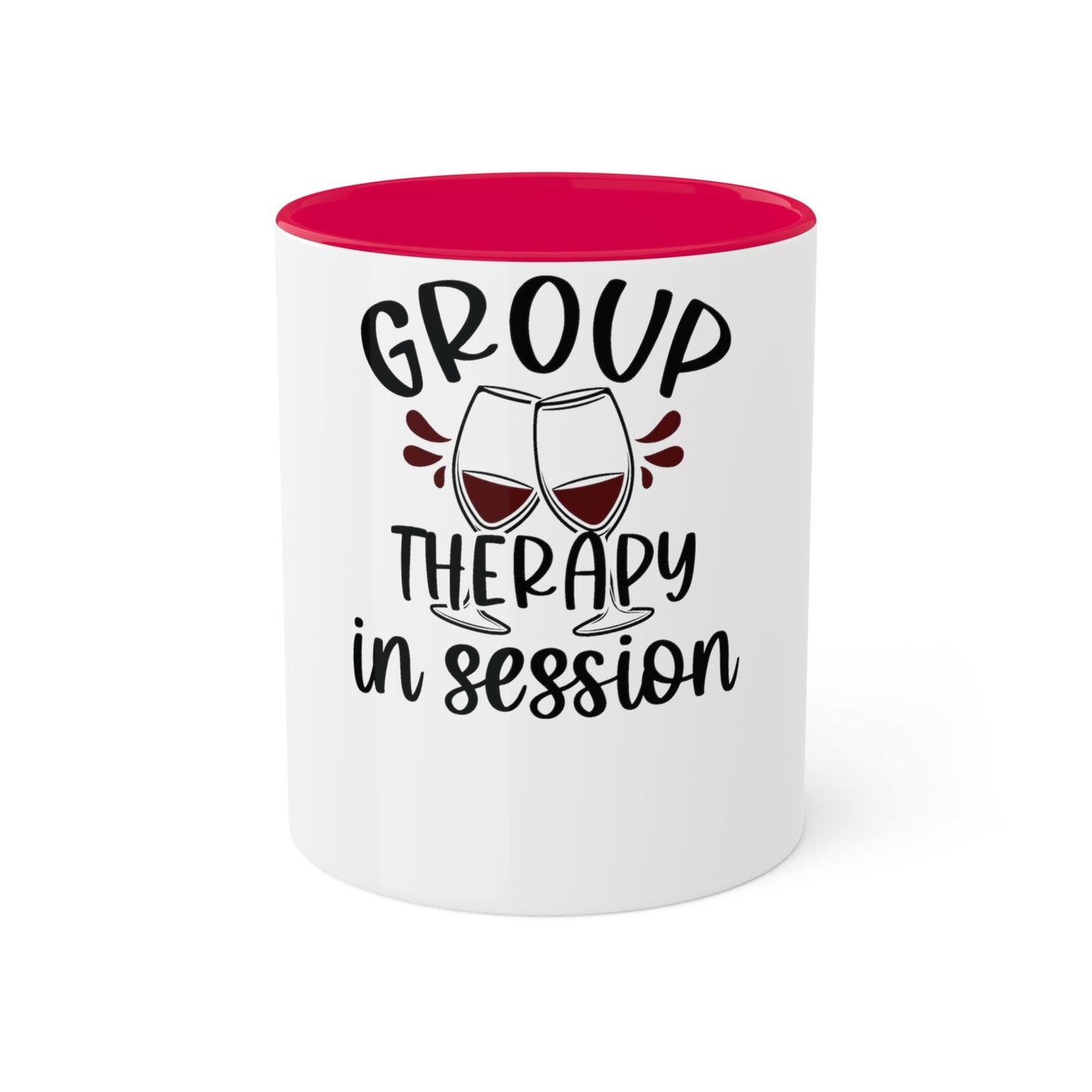 Group Therapy in Session Custom Personalized Mug