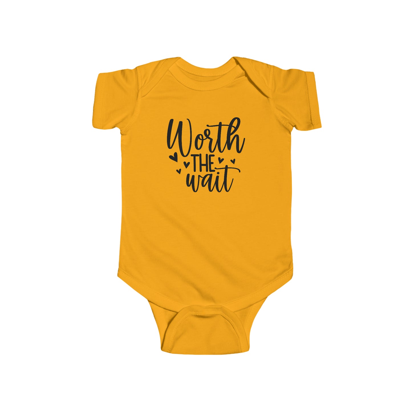 Worth the Wait Infant Jersey Bodysuit Onesie