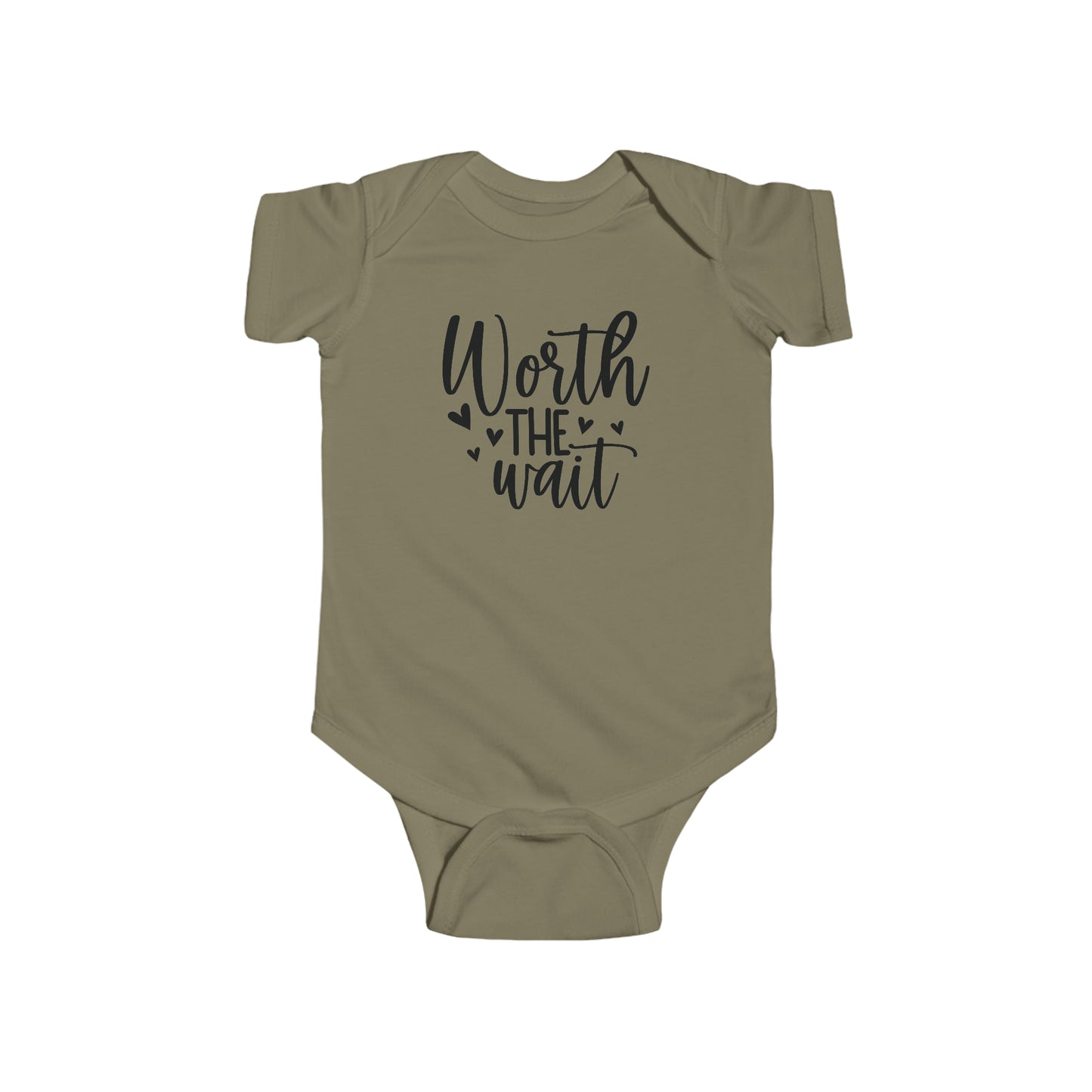 Worth the Wait Infant Jersey Bodysuit Onesie