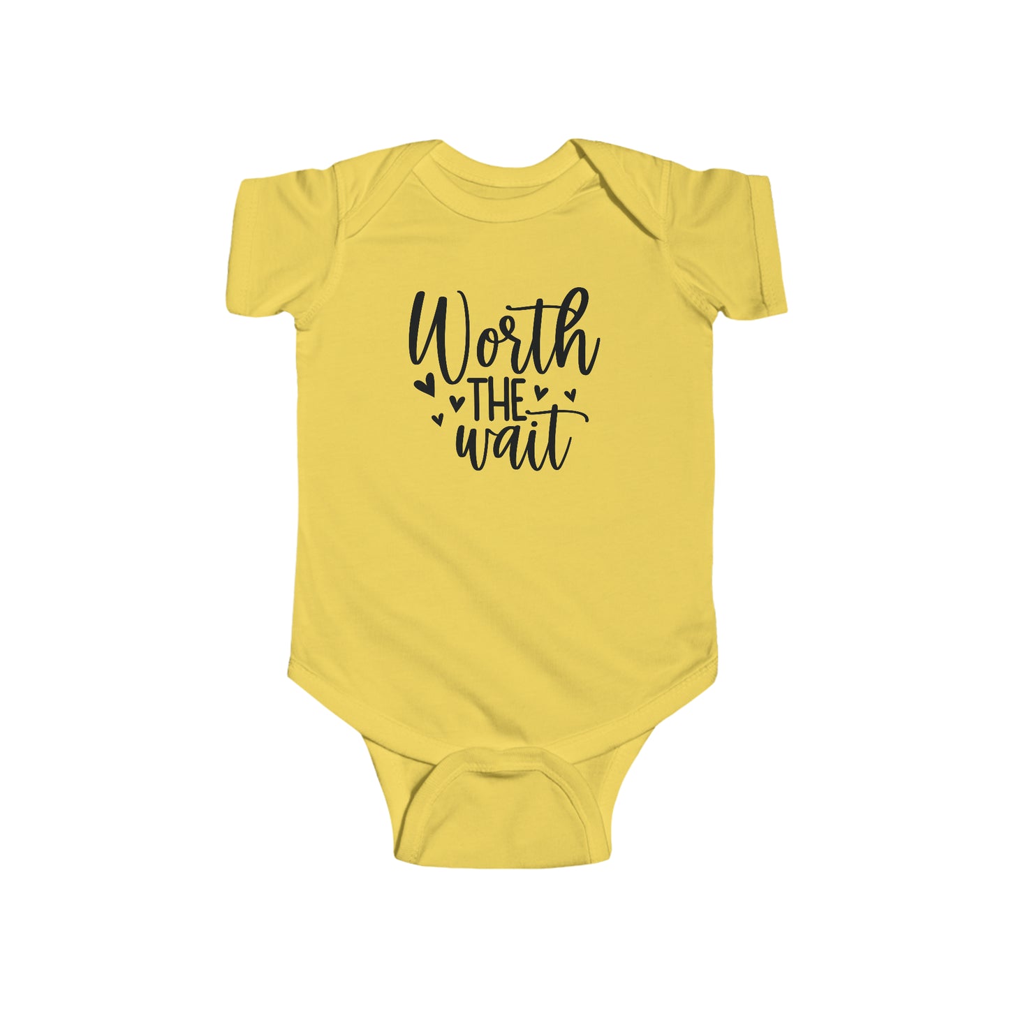 Worth the Wait Infant Jersey Bodysuit Onesie