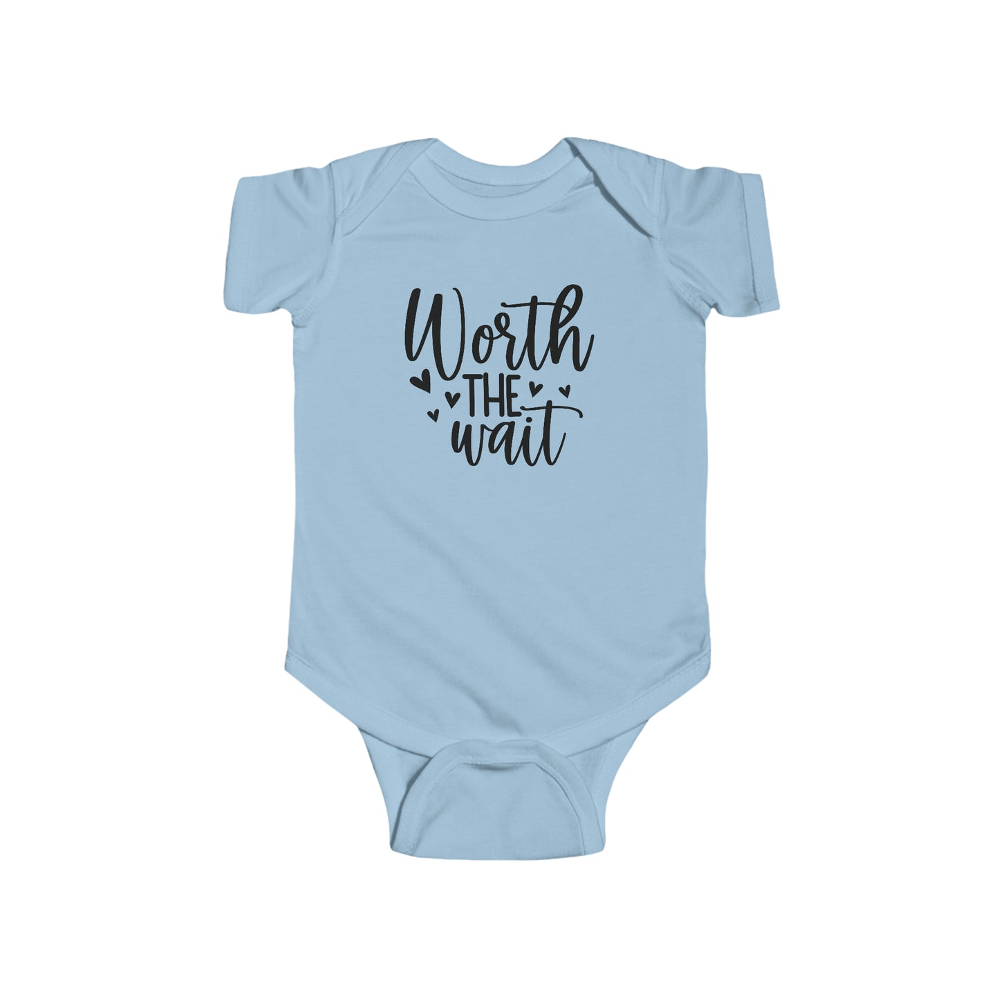 Worth the Wait Infant Jersey Bodysuit Onesie