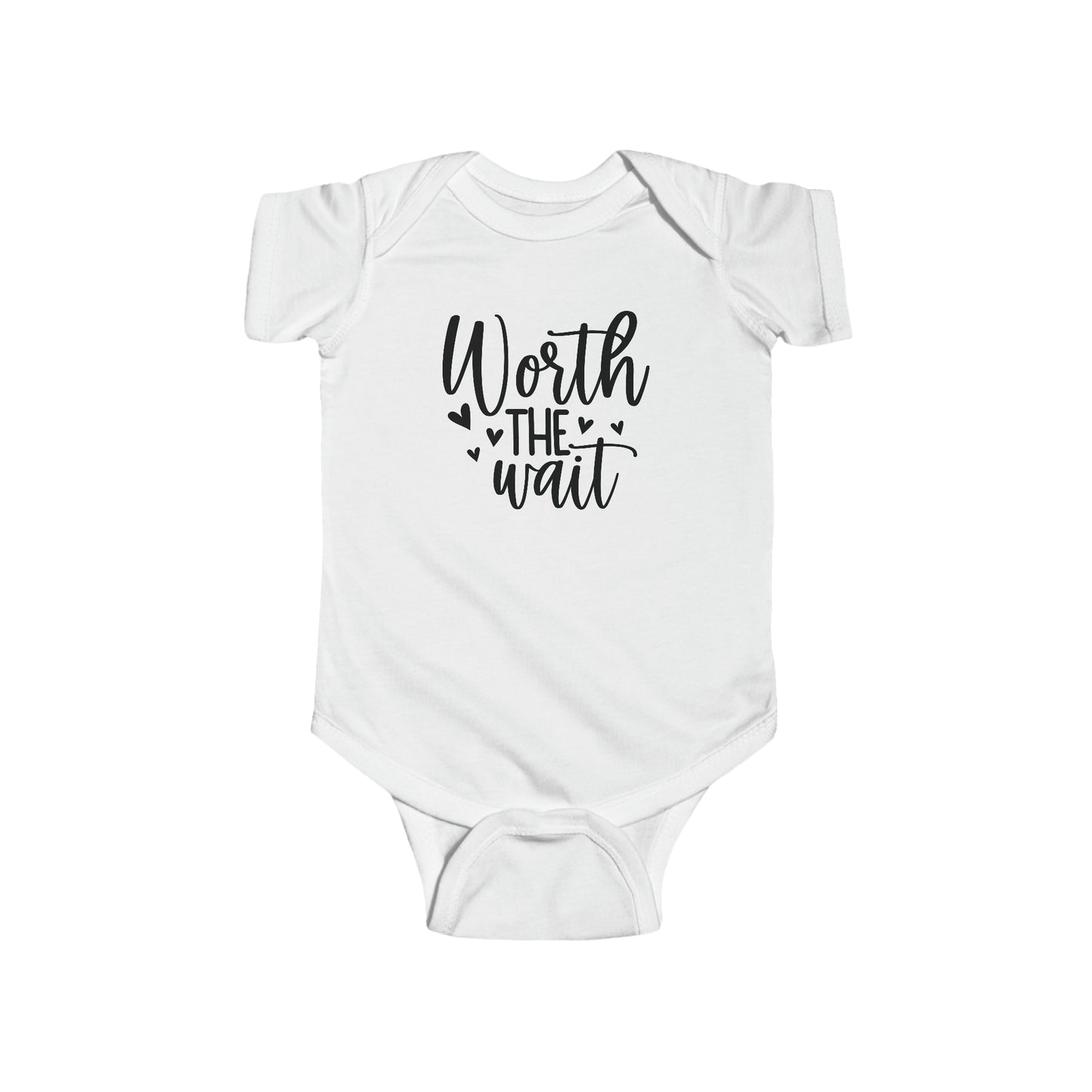 Worth the Wait Infant Jersey Bodysuit Onesie