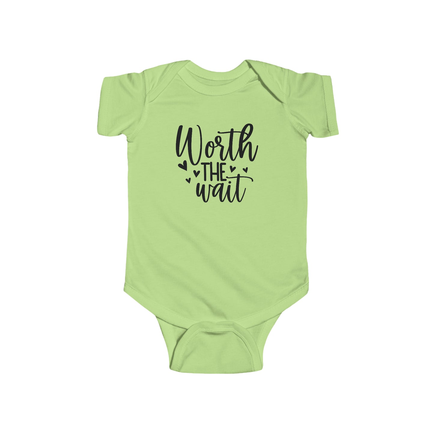 Worth the Wait Infant Jersey Bodysuit Onesie