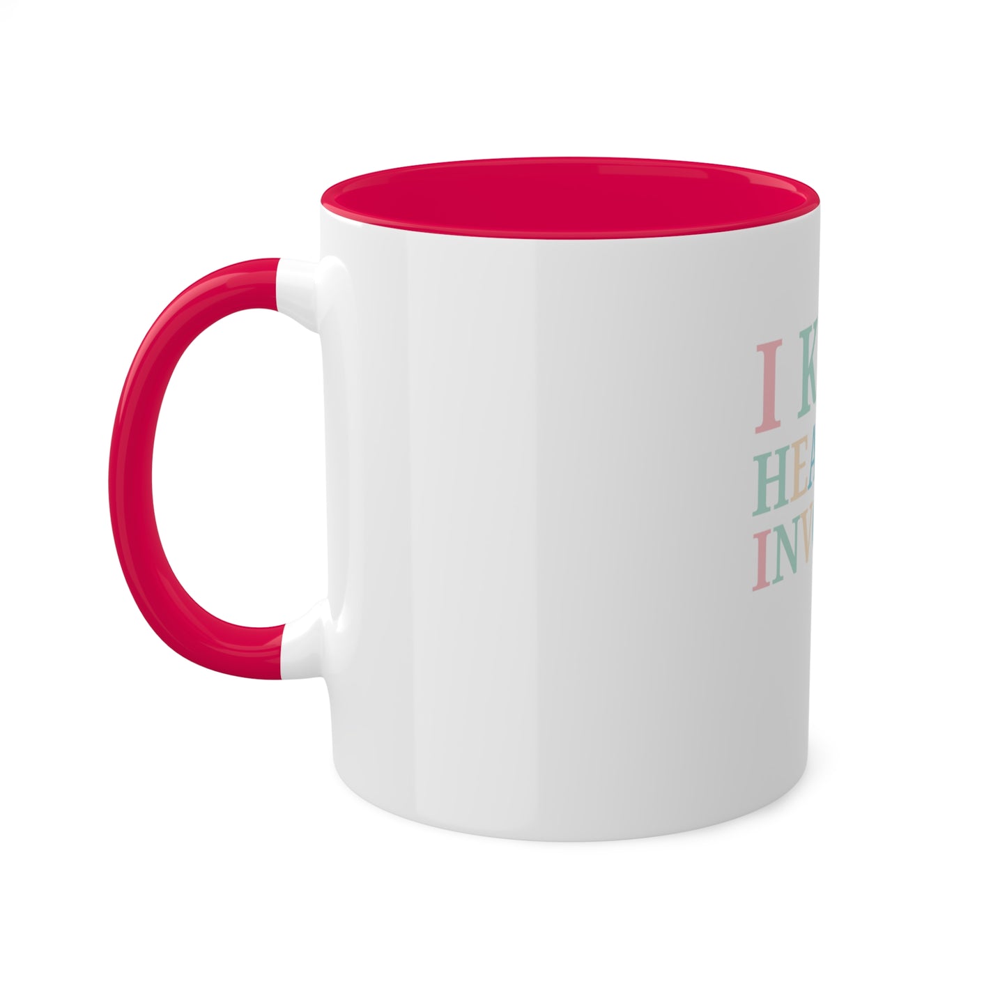 I Keep Hearing Invoices, Custom Personalized Mug