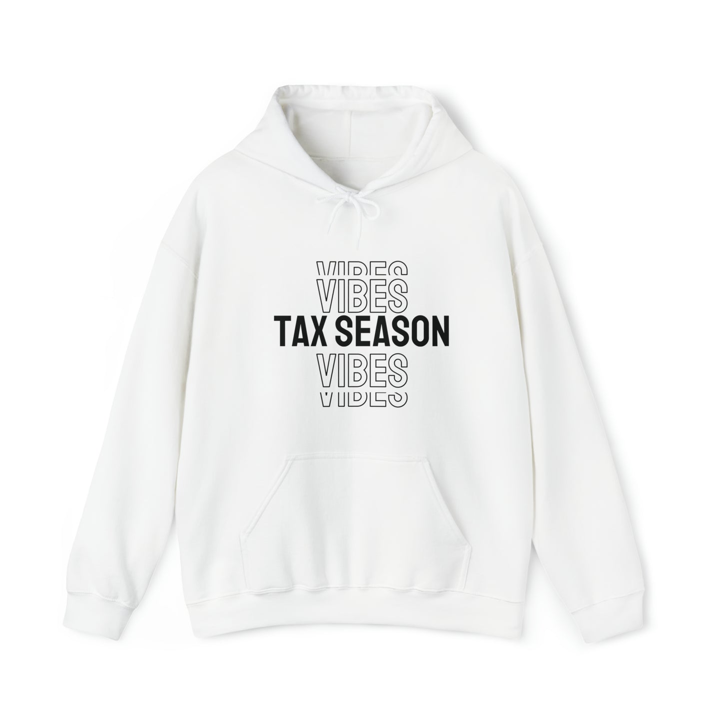 Tax Season Vibes Unisex Pullover Hoodie Blend™ Sweatshirt