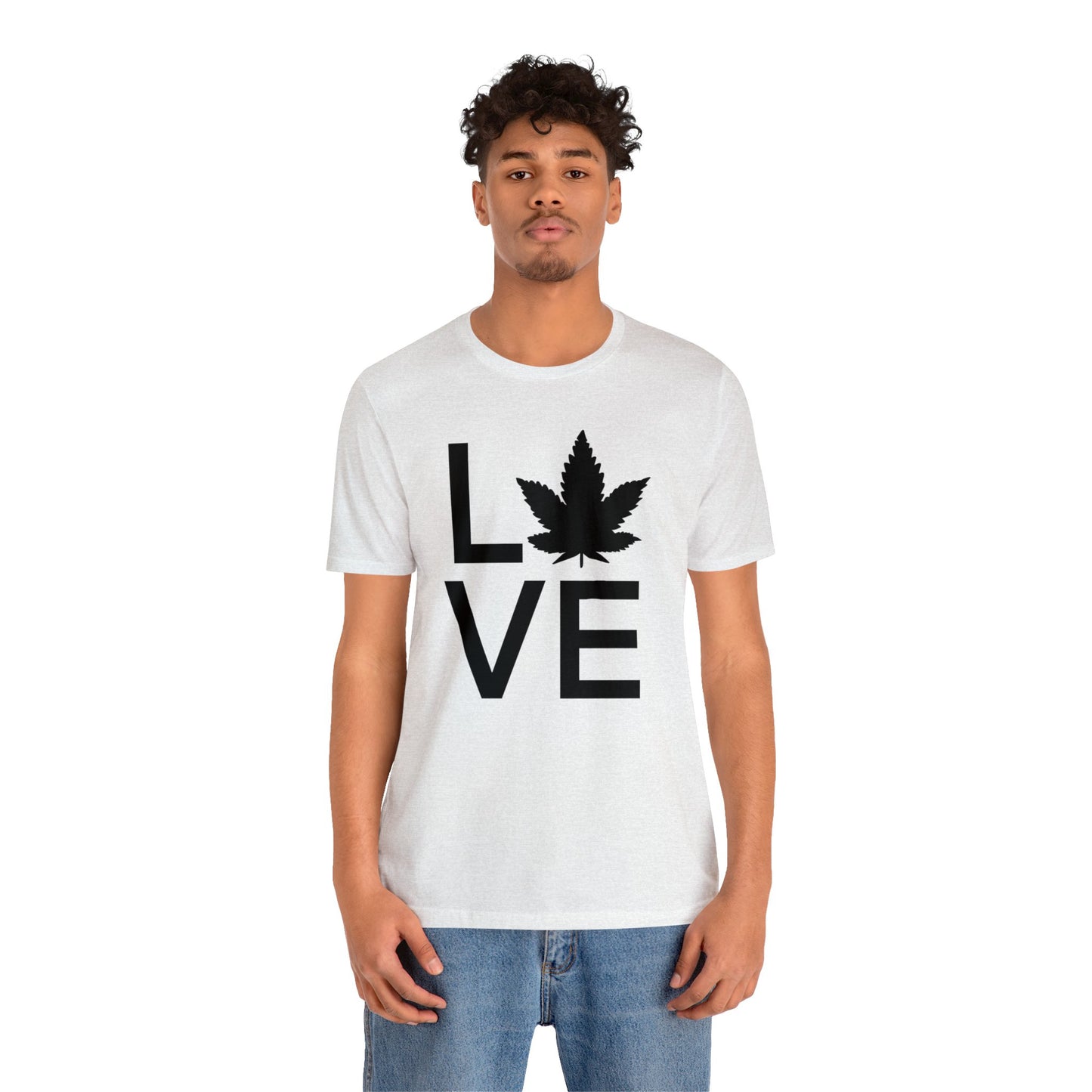 Love Cannibas Unisex Jersey Tee