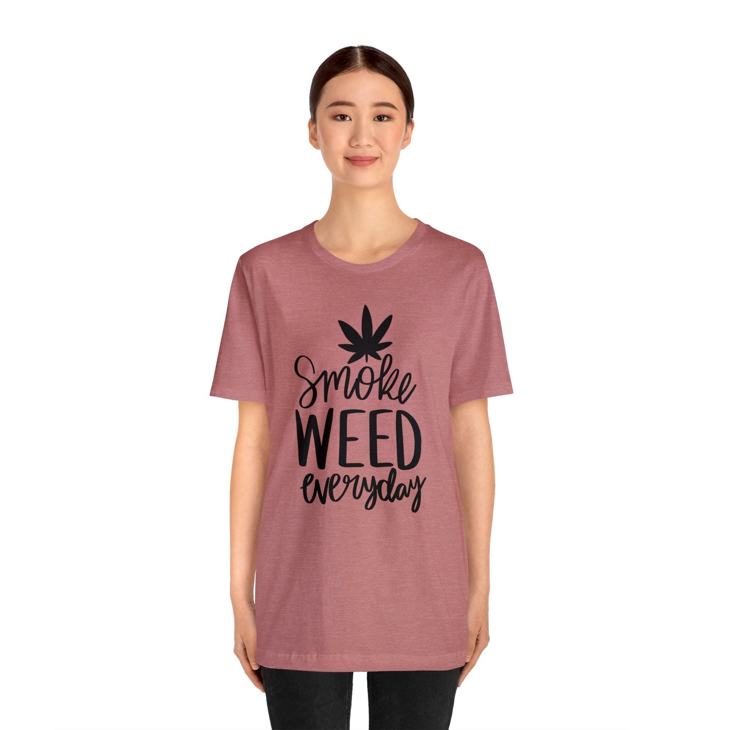 Smoke Cannibas Everyday Unisex Jersey Tee