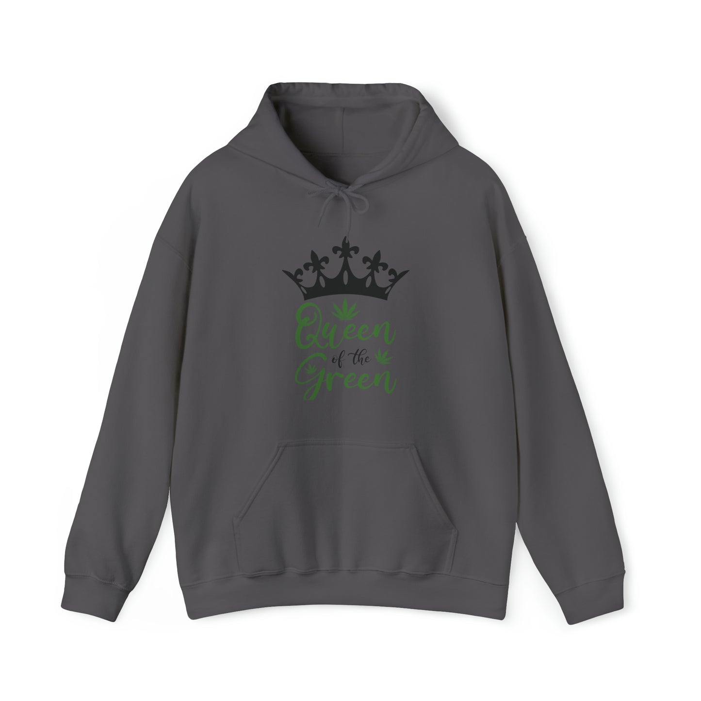 Queen of the Green Unisex Pullover Hoodie Blend™ Sweatshirt