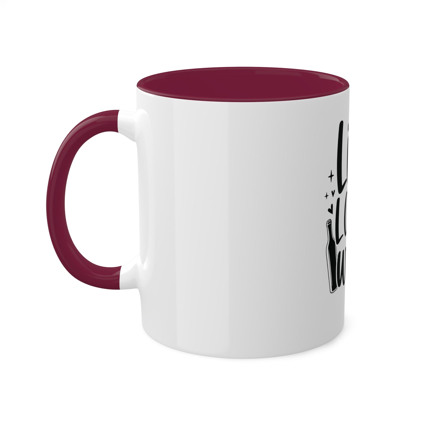 Live Love Wine Custom Personalized Mug