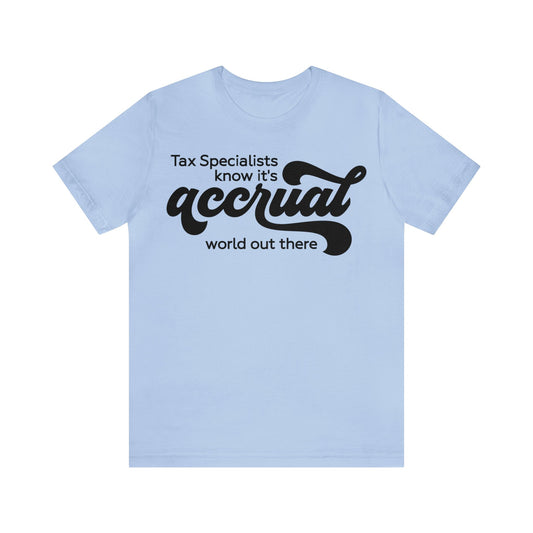 Accrual World Unisex Jersey Tee