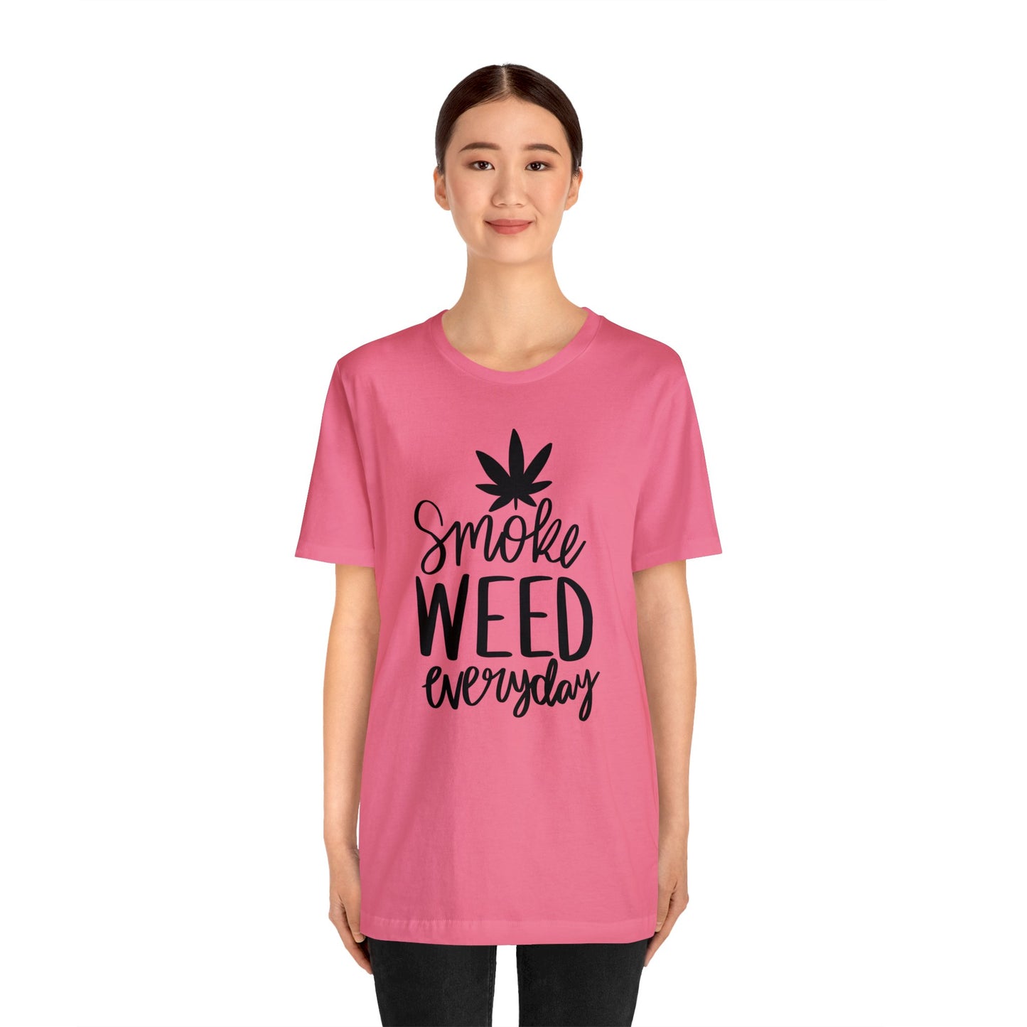 Smoke Cannibas Everyday Unisex Jersey Tee