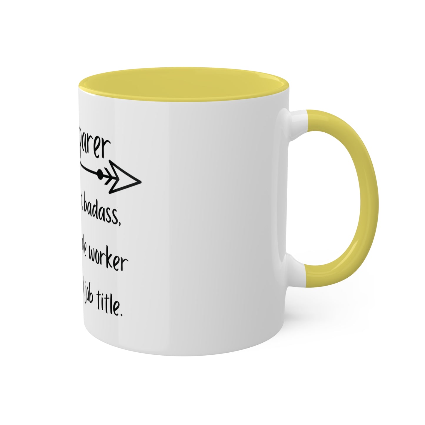 Tax Preparer because Miracle Worker isn't Title, Personalized Custom Mug