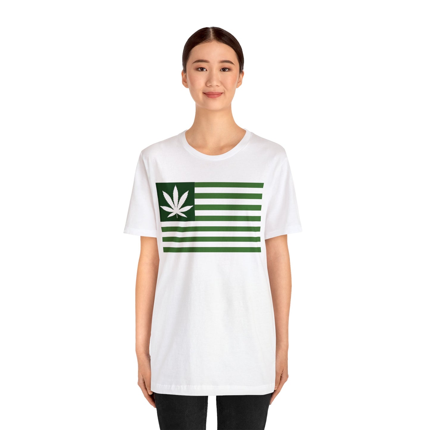 Cannibas Flag Unisex Jersey Tee