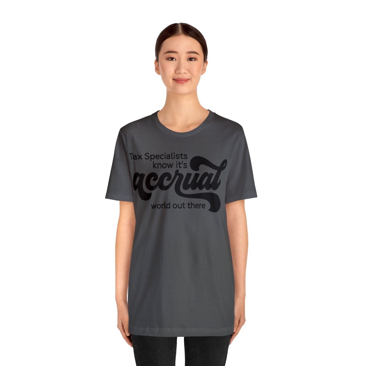 Accrual World Unisex Jersey Tee