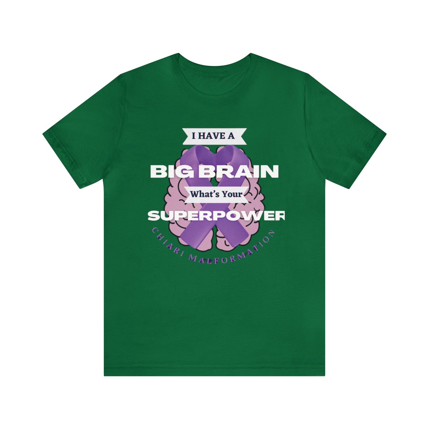 Big Brain whats your Superpower Unisex Jersey Tee