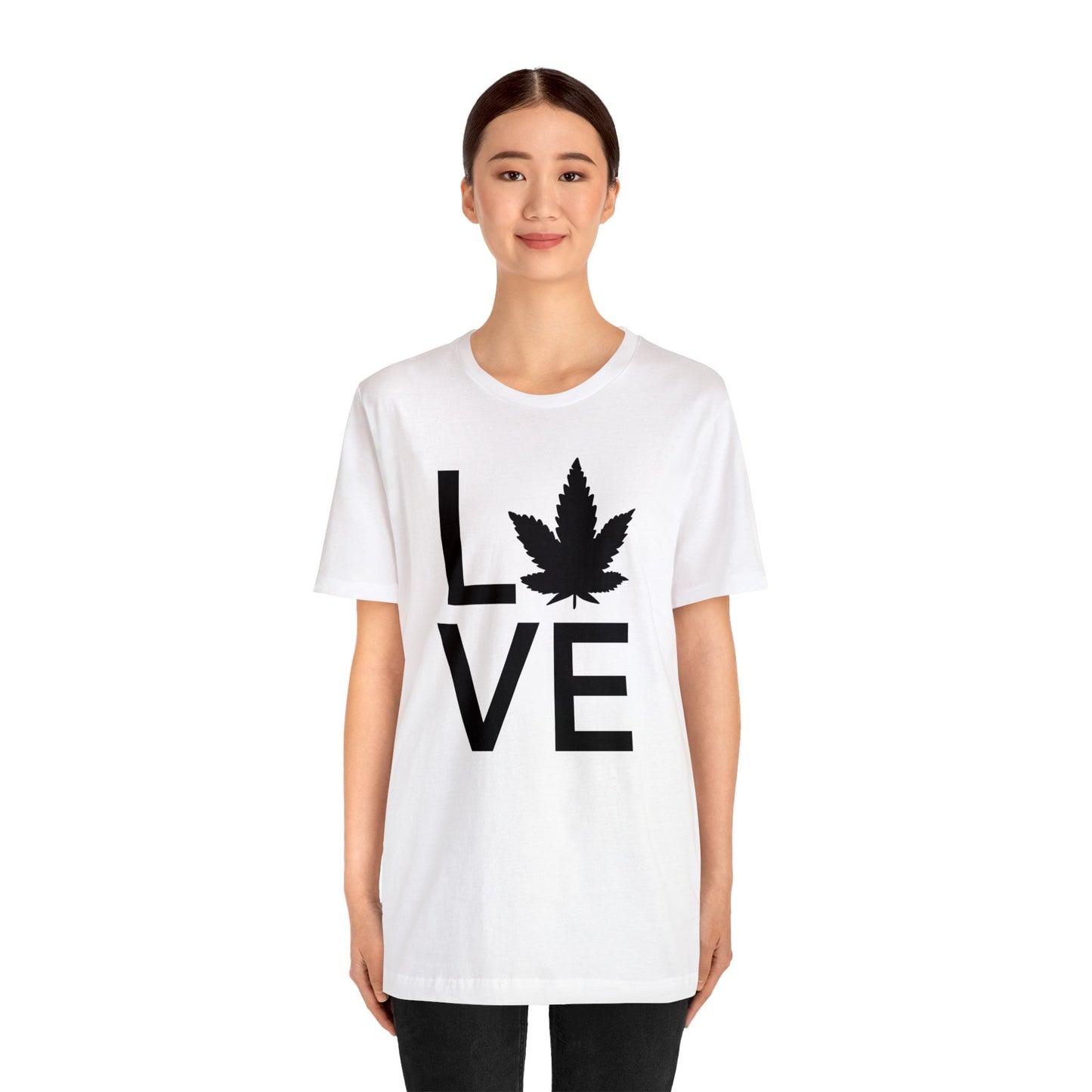 Love Cannibas Unisex Jersey Tee