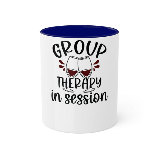 Group Therapy in Session Custom Personalized Mug