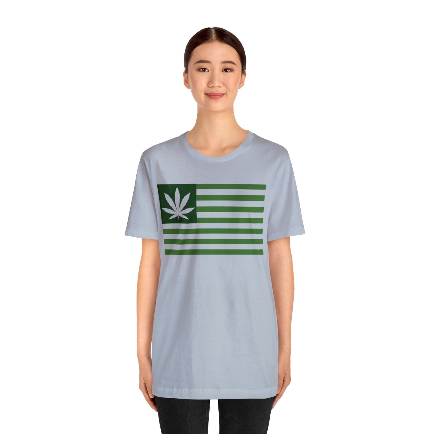 Cannibas Flag Unisex Jersey Tee