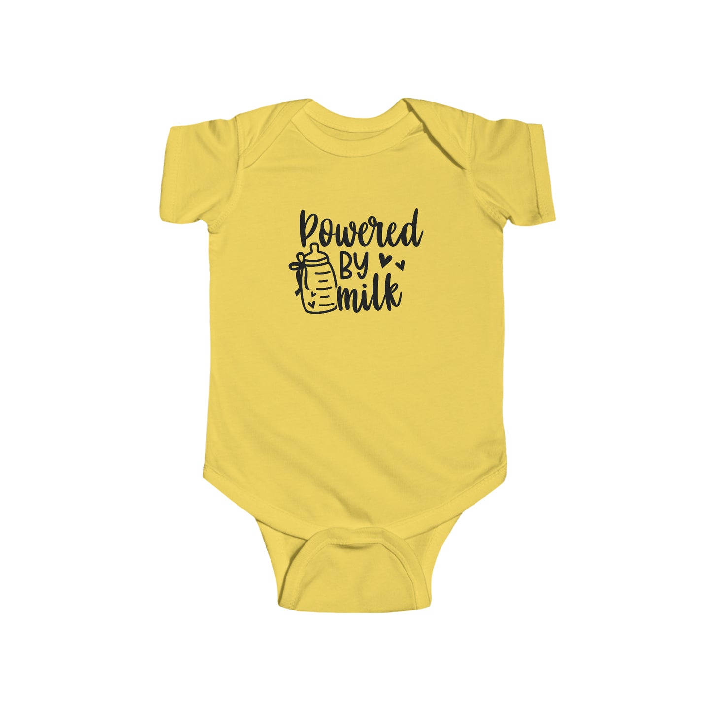 Powered by Milk Infant Jersey Bodysuit Onesie