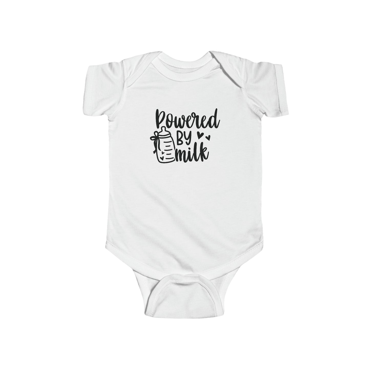 Powered by Milk Infant Jersey Bodysuit Onesie