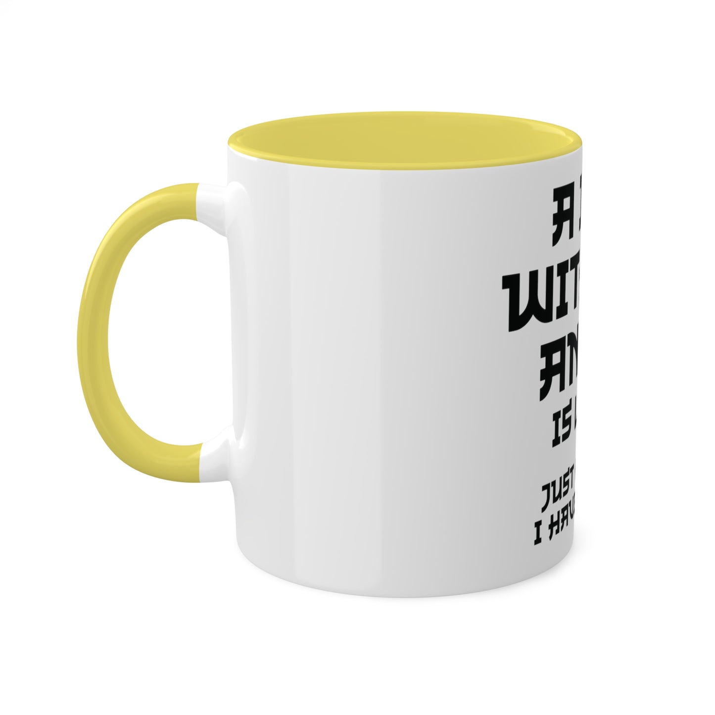 A Day without Anime, Personalized Custom Mug