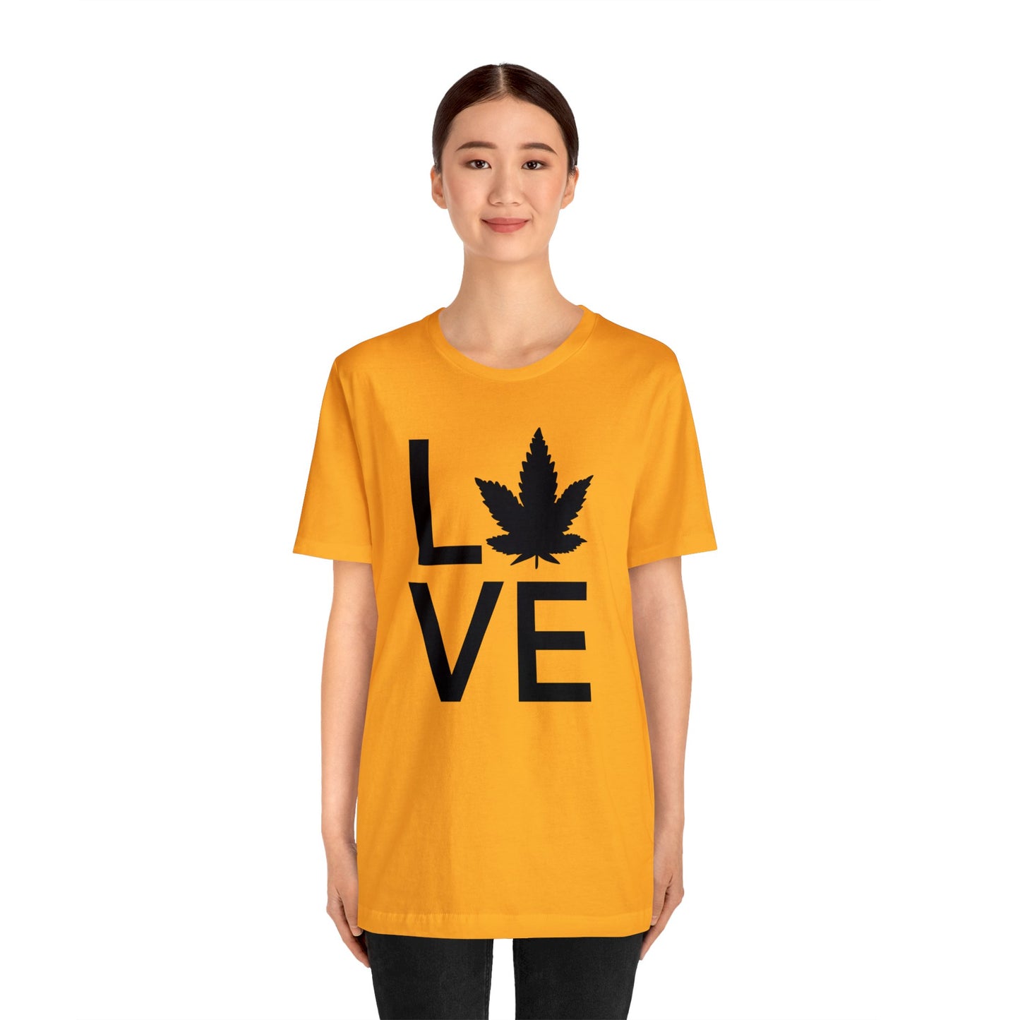 Love Cannibas Unisex Jersey Tee